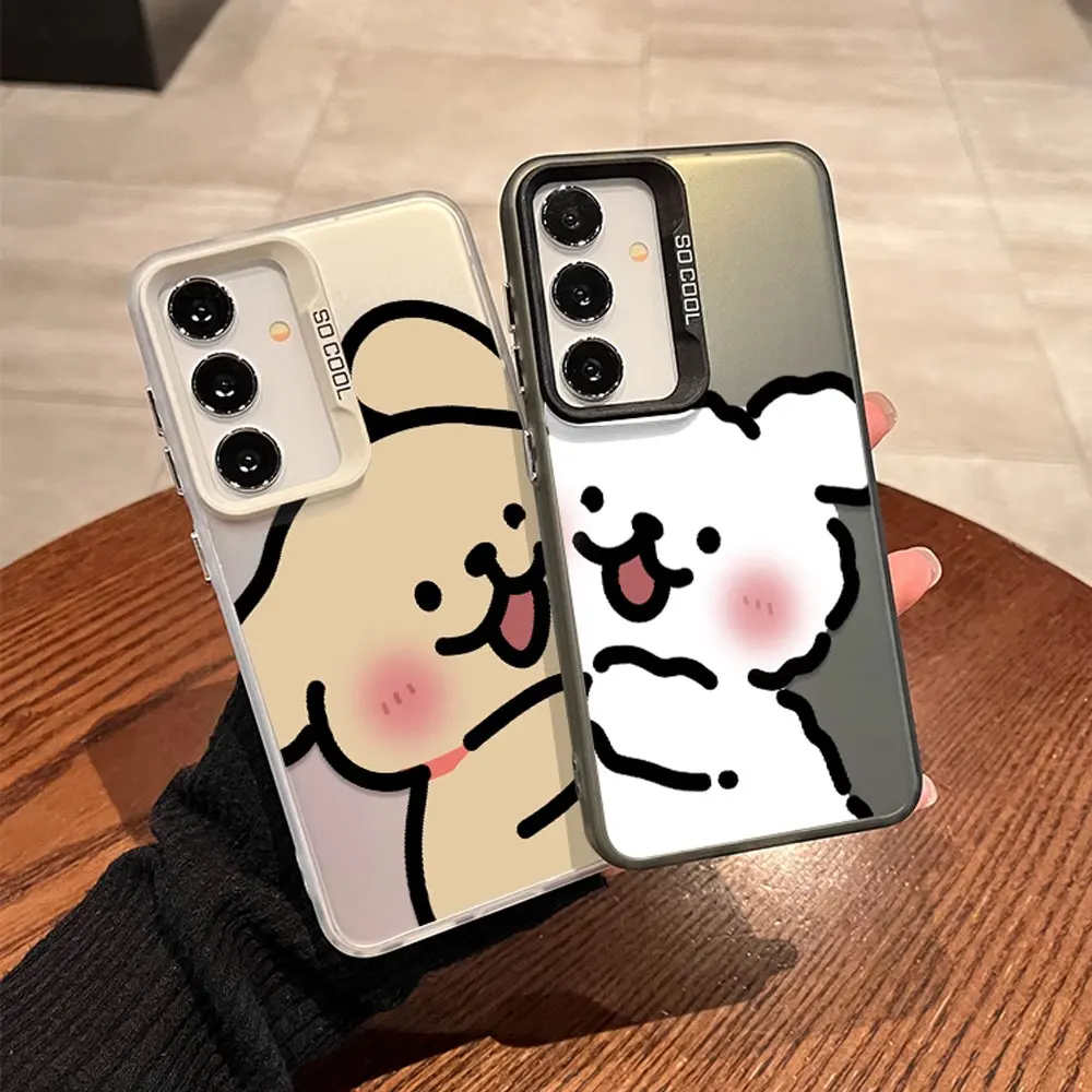 Phone Cases Liverpool - Maltese Cartoon Couple Phone Case for
