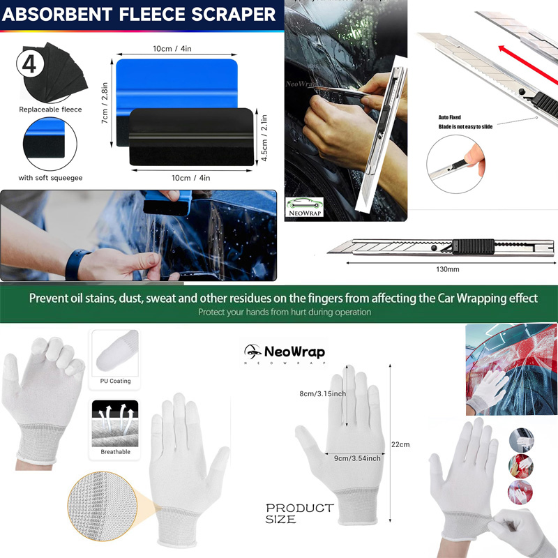 Window Tint Kit Car Wrap Tools - Phone Cases Blunt 评论和价格