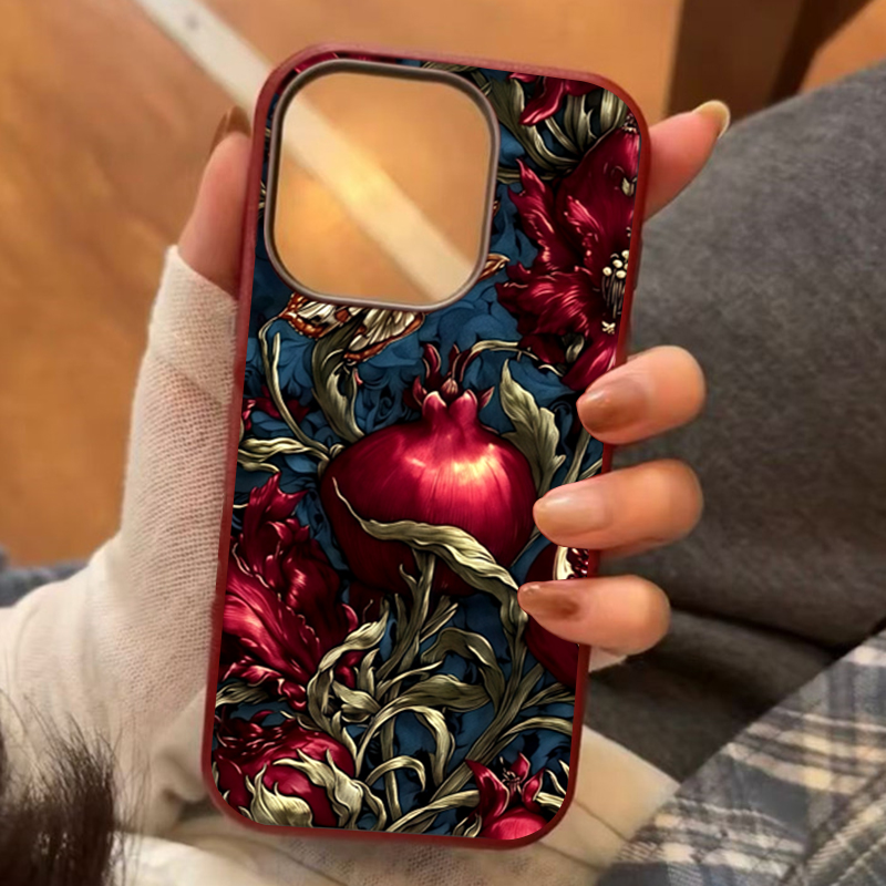 Vintage Pomegranate TPU Art Ph - Phone Cases Vintage 评论和价格