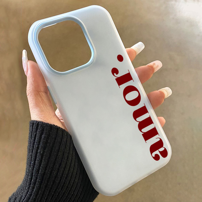Red Amor. Letter Print Persona - Phone Cases Red 评论和价格