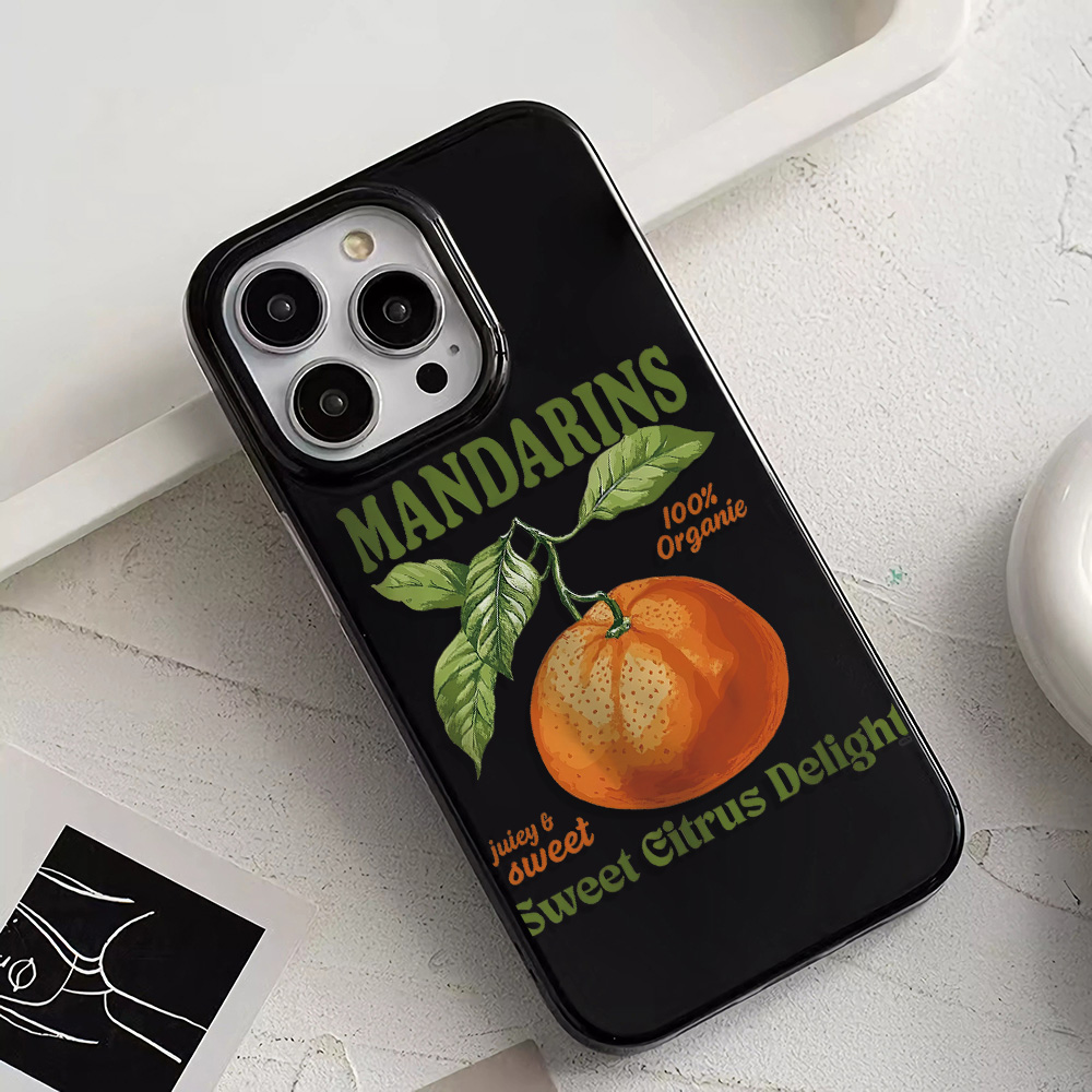 Luxury Mandarin Orange Fruit T - Phone Cases That Cover The Camera 评论和价格