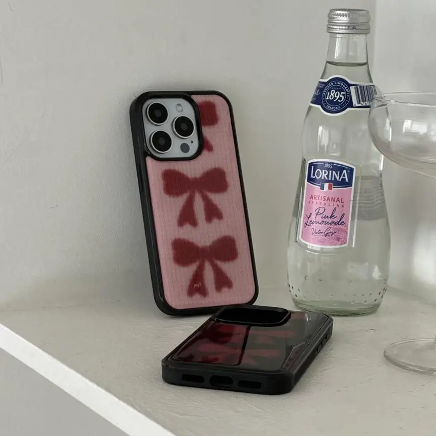 Winter Full Screen Cute Red Bo - Phone Cases Red 评论和价格