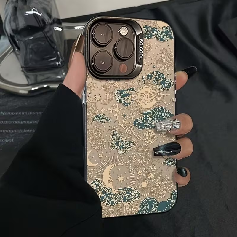 Vintage Tarot Sun Moon Butterf - Phone Cases Vintage 评论和价格