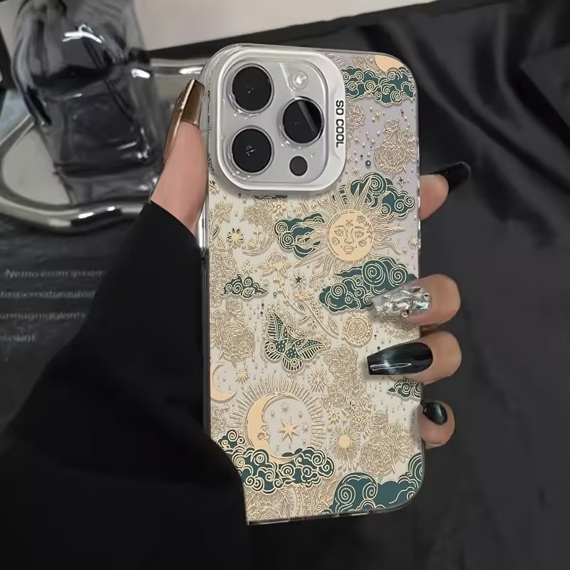 Vintage Tarot Sun Moon Butterf - Phone Cases Vintage 评论和价格