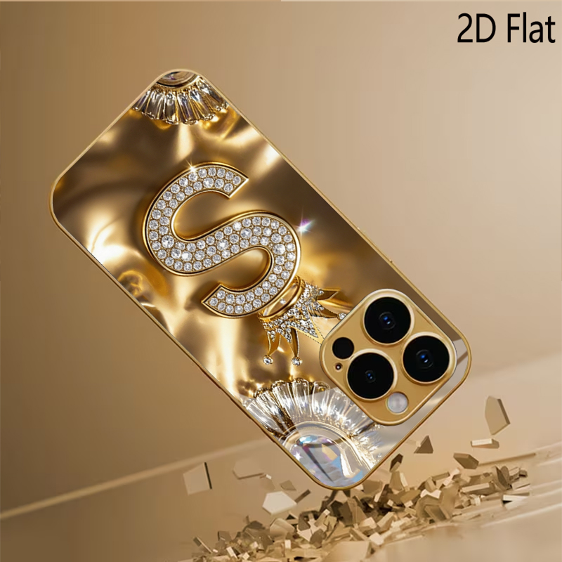 Crown S Patterned tempered gla - Phone Cases That Cover The Camera 评论和价格