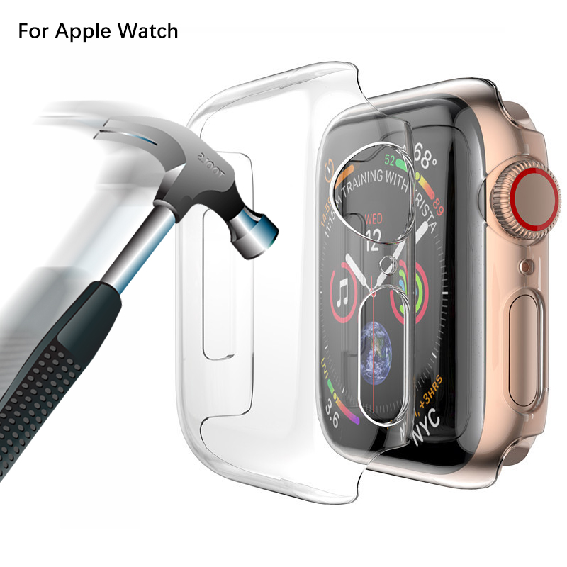 1PC 44\40mm Ultra-thin Hard Sc - Transparent Thin Case 评论和价格