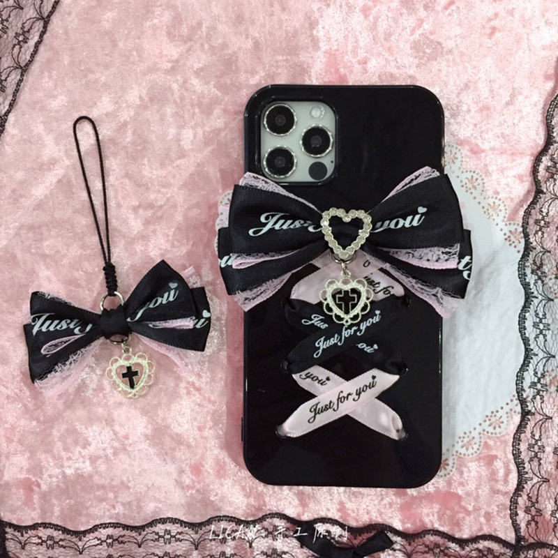 Jirai Kei Ribbon Bow Phone Cas - Phone Cases Liverpool 评论和价格
