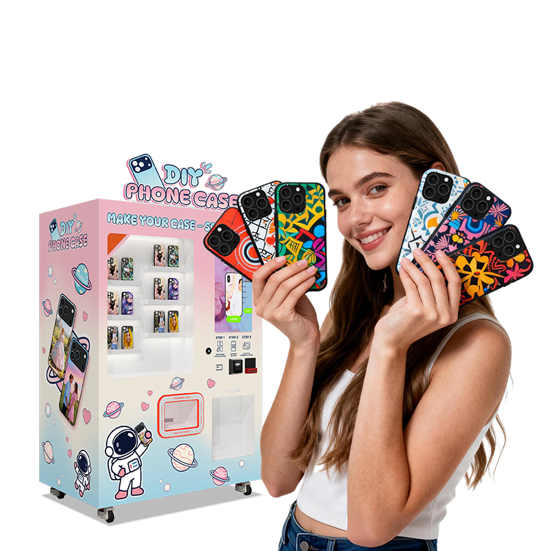 Business Automatic UV Personal - Phone Cases Vending Machine 评论和价格