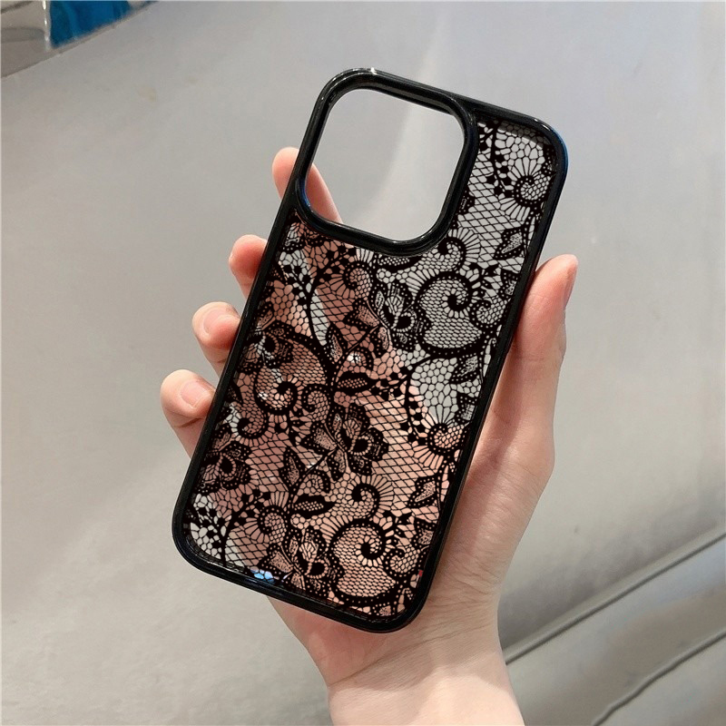 Vintage Floral Lace Pattern Ph - Phone Cases Vintage 评论和价格