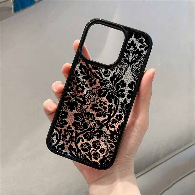 Vintage Floral Lace Pattern Ph - Phone Cases Vintage 评论和价格