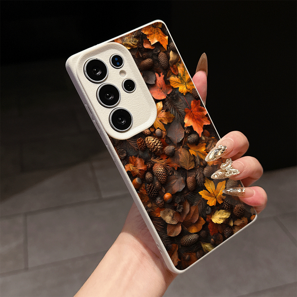 Vintage Autumn Maple Leaf Pine - Phone Cases Vintage 评论和价格