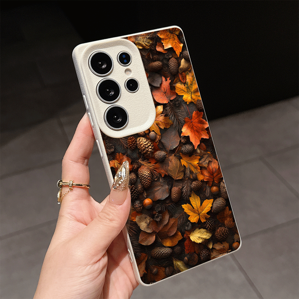 Vintage Autumn Maple Leaf Pine - Phone Cases Vintage 评论和价格