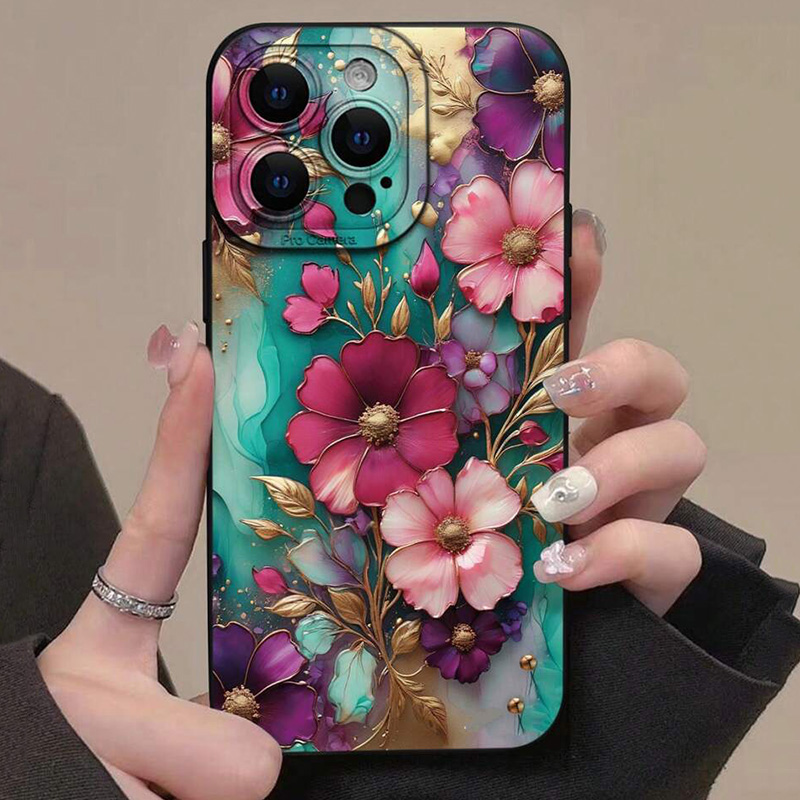 Vintage Floral Pattern Phone C - Phone Cases Vintage 评论和价格