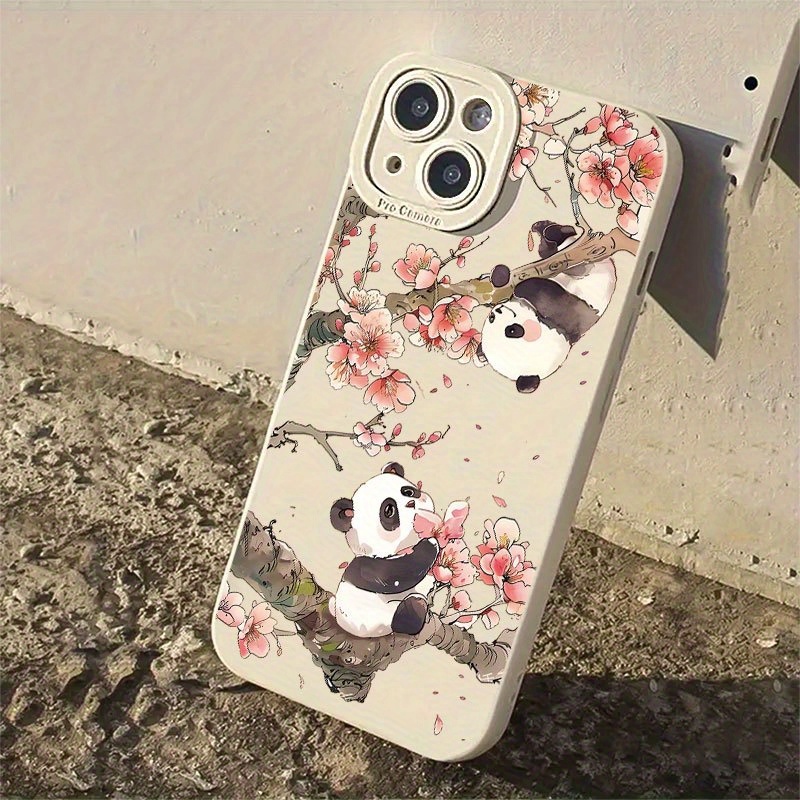 Kawaii Panda Sakura Camera Bum - Phone Cases That Cover The Camera 评论和价格