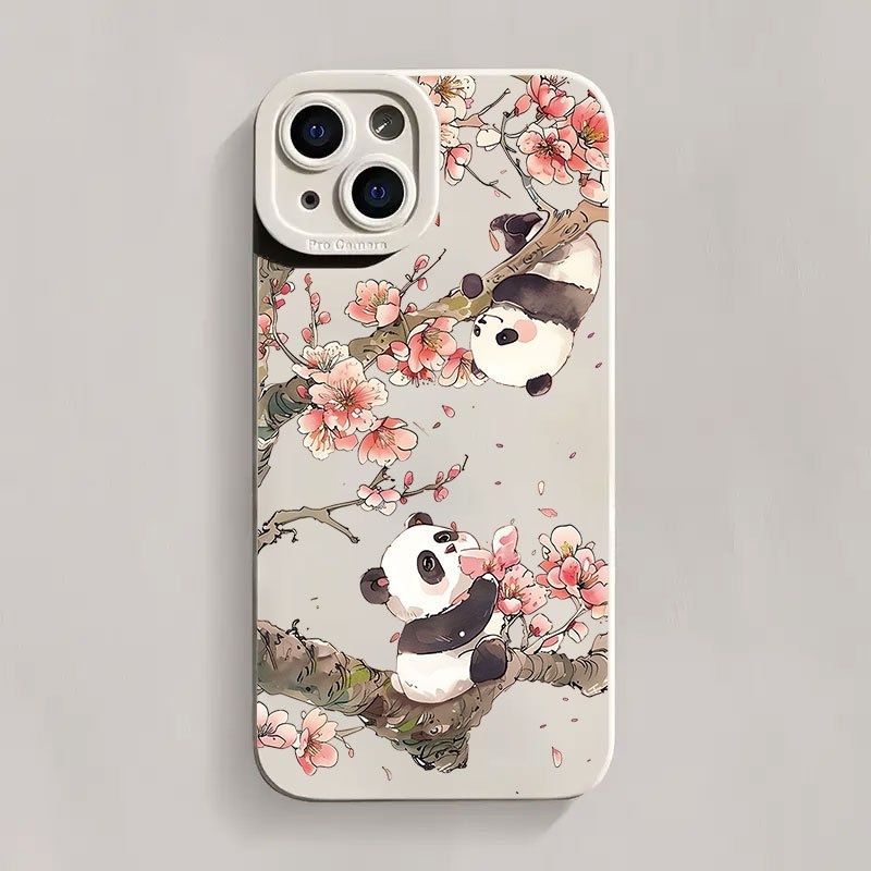 Kawaii Panda Sakura Camera Bum - Phone Cases That Cover The Camera 评论和价格