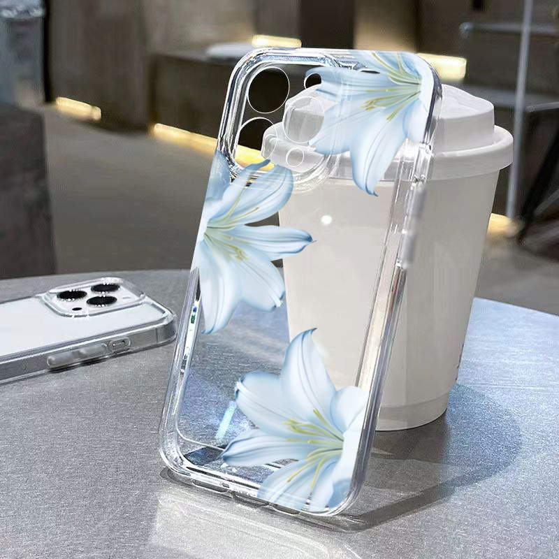 Fashion Exquisite White Lily F - Phone Cases For Iphone 13 评论和价格