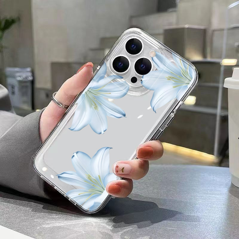 Fashion Exquisite White Lily F - Phone Cases For Iphone 13 评论和价格