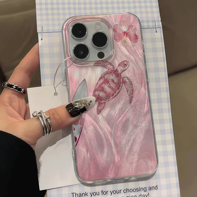 Wave Background Summer Sea Pho - Phone Cases That Cover The Camera 评论和价格